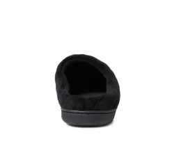 Dearfoams Darcy Velour Clog with Quilt Cuff Slippers