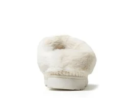 Dearfoams Hannah Festive Knit Clog Slippers