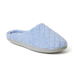 Dearfoams Leslie Quilted Terry Clog Slippers