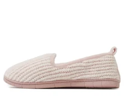 Dearfoams Rachel Marled Closed Back Slippers