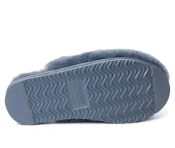 Fireside by Dearfoams Women's Shelly Beach Shearling Scuff Slippers
