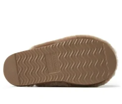 Fireside by Dearfoams Women's Shelly Beach Shearling Scuff Slippers