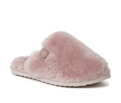 Fireside by Dearfoams Women's Shelly Beach Shearling Scuff Slippers
