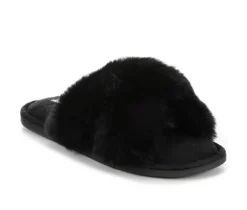 Jessica Simpson Women's Plush Cross Slide