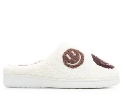 MIA Cozi Multi Smiley Slippers