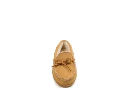 Minnetonka Women's Pile Lined Hardsole Moccasins