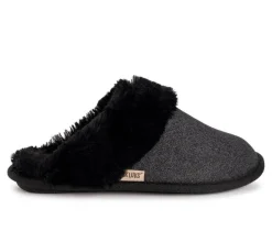 MUK LUKS Angled Sparkle Scruff Slippers