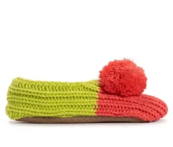 MUK LUKS Ballerina Slippers