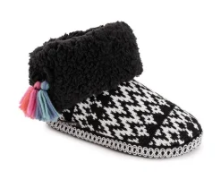 MUK LUKS Melinda Cuff Boot Slippers