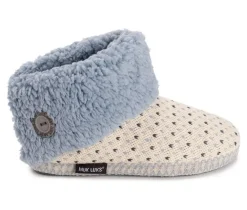 MUK LUKS Melinda Cuff Boot Slippers