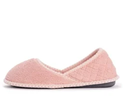 MUK LUKS Women's Beverly Micro Chenille Slip-on Slippers