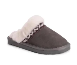 MUK LUKS Women's Dawn Suede Scuff Slippers