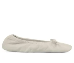 MUK LUKS Women's Stretch Satin Ballerina Slipper