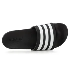 Women's Adidas Adilette Comfort Stripe Sport Slides
