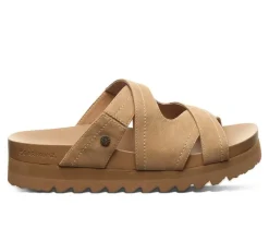 Women's Bearpaw Crux Platform Footbed Sandals