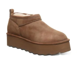 Women's Bearpaw Retro Super Short Vegan Platform Winter Booties