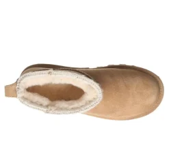 Women's Bearpaw Shorty Crochet Winter Booties