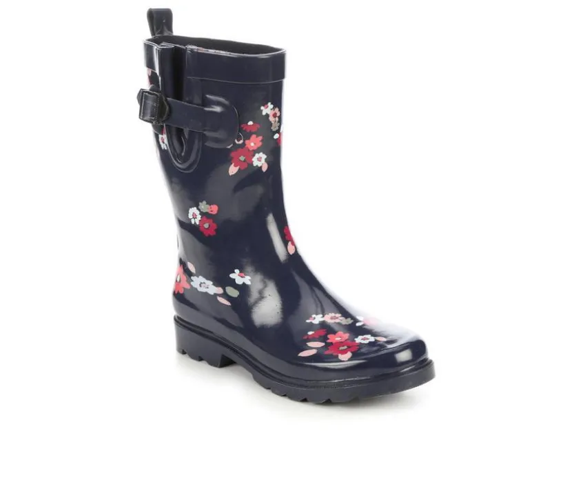 Women's Capelli New York Ditzy Floral Rain Boots