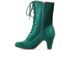 Women's Chelsea Crew Claire Lace Up Mid Calf Booties