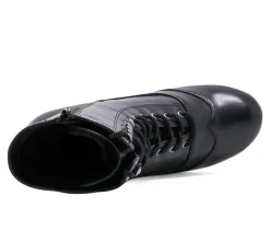 Women's Chelsea Crew Claire Lace Up Mid Calf Booties