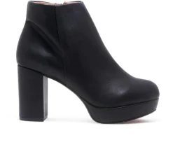 Women's Chelsea Crew Disco Platform Heeled Booties