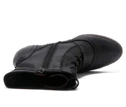 Women's Chelsea Crew Glimpse Mid Calf Lace Up Heeled Boots