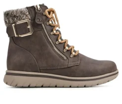 Women's Cliffs by White Mountain Hearten Lace Up Booties