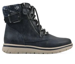 Women's Cliffs by White Mountain Hearten Lace Up Booties