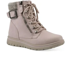 Women's Cliffs by White Mountain Hearten Lace Up Booties