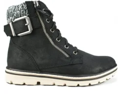 Women's Cliffs by White Mountain Kelsie Lace-Up Booties