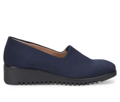 Women's Comfortiva Dana Slip Resistant Wedge Slip Ons