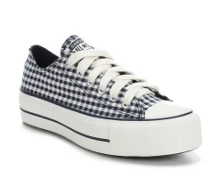 Women's Converse Chuck Taylor All Star Lift Ox Gingham Platform Sneakers