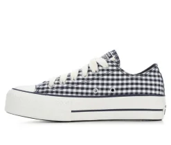 Women's Converse Chuck Taylor All Star Lift Ox Gingham Platform Sneakers