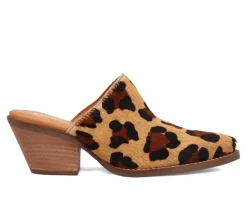 Women's Dingo Boot Calico Heeled Mules