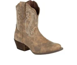 Women's Durango Crush Distressed Shortie Western Boots