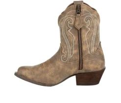 Women's Durango Crush Distressed Shortie Western Boots