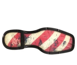 Women's Durango Patriotic Pull On Western Flag Cowboy Boots