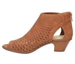 Women's Easy Street Sunrise Heeled Peep Toe Booties