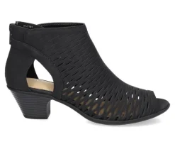 Women's Easy Street Sunrise Heeled Peep Toe Booties