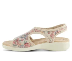 Women's Flexus Nyaman-Floral Sandals