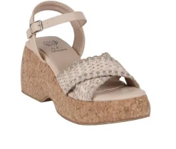 Women's GC Shoes Lucy Platform Wedge Sandals