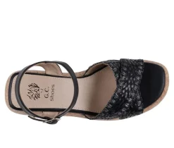 Women's GC Shoes Lucy Platform Wedge Sandals