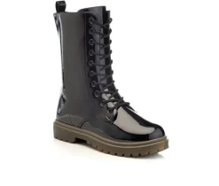 Women's Henry Ferrara B905 Mid Calf Combat Boots