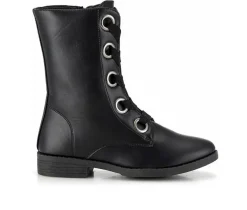 Women's Henry Ferrara Charm-508 Mid Calf Combat Boots