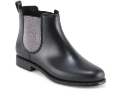 Women's Henry Ferrara Marsala-Bling Rain Boots