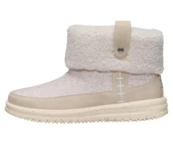 Women's HEYDUDE Camden Cuff Wool Cozy Booties