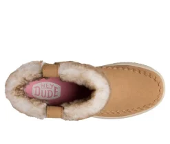 Women's HEYDUDE Camden Cuff Classic Cozy Booties