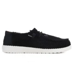 Women's HEYDUDE Wendy Black Cat