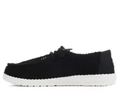 Women's HEYDUDE Wendy Black Cat