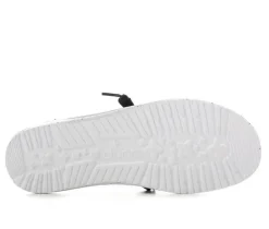 Women's HEYDUDE Wendy Black Odyssey Casual Shoes